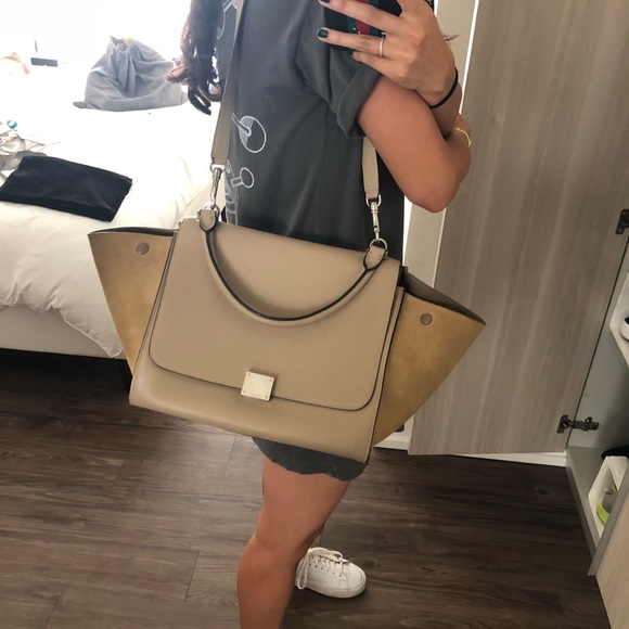 celine trapeze beige